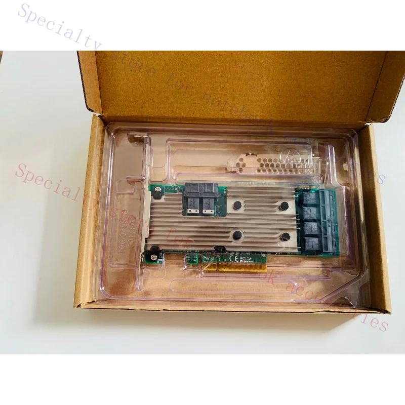 A+ FOR LSI SAS9305-24i 9305-24i PCIe x8 6x SFF-8643 12G SAS3 S-ATA HBA for HDD SSD Stor