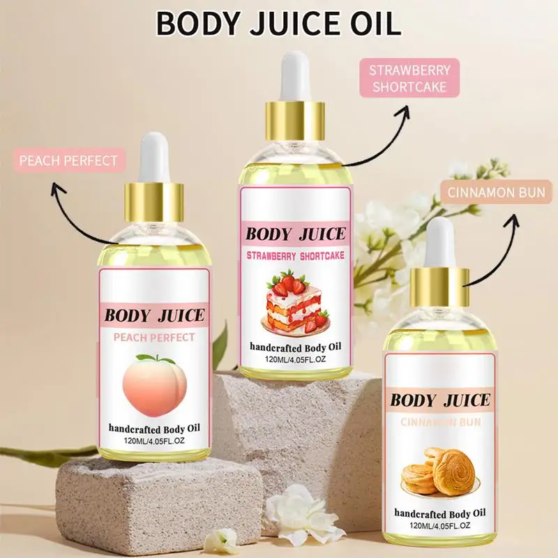 120ml Non-Greasy Moisturizing Soothing Oil Body Juice Oil Facial Body Massage Moisturizing Diffuser Aromatherapy Face Body Oil