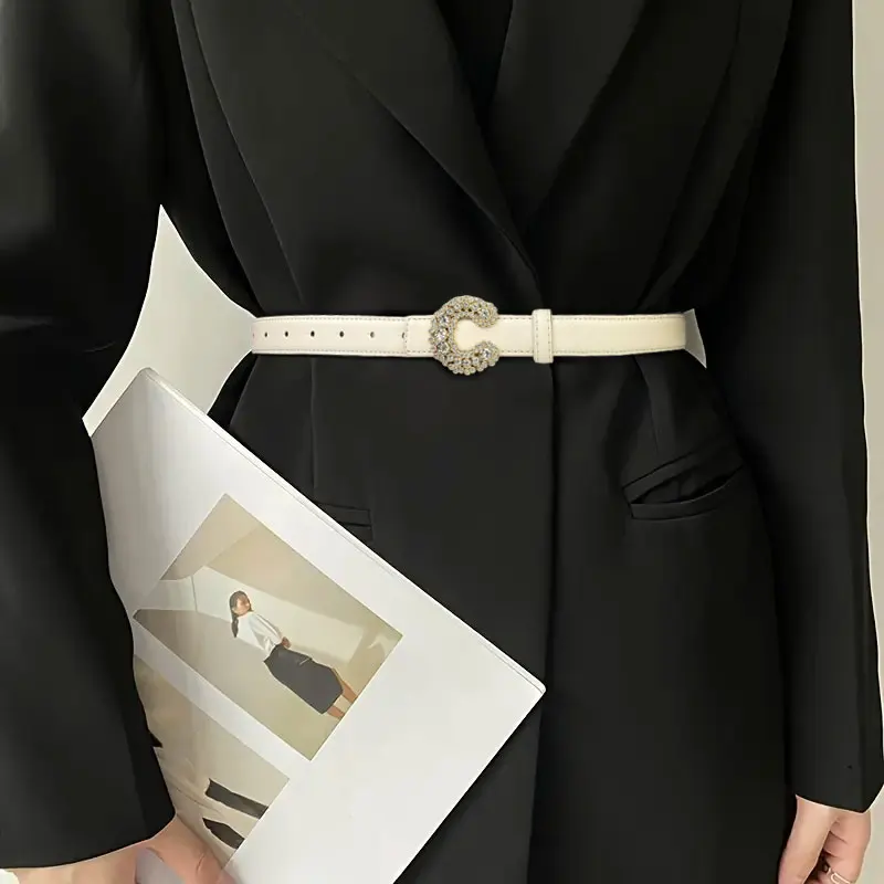 

New 23mm Ladies Belt Designer Belt Women C Buckle Belt Women Jeans Dress Belt