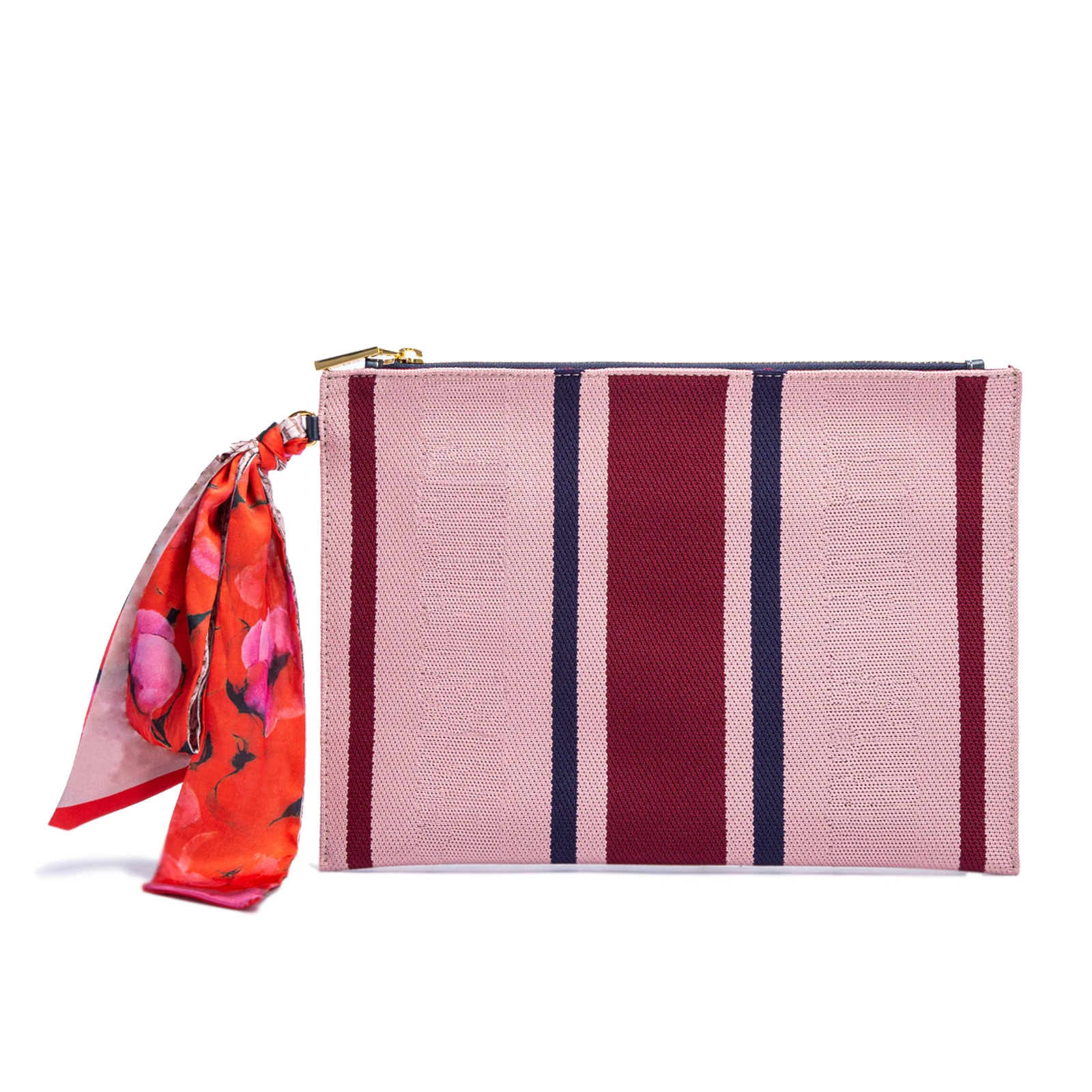 Women's Handbag Lace Up Design Stripes High-End Elegant Classic Ladies Handbag Vintage Casual Fashion Versatile Female Handbag