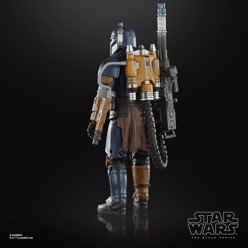 Hasbro Star Wars Czarna seria Paz Vizsla Mandalorian 16Cm Anime Oryginalna figurka akcji Model Zabawka Kolekcja prezentów