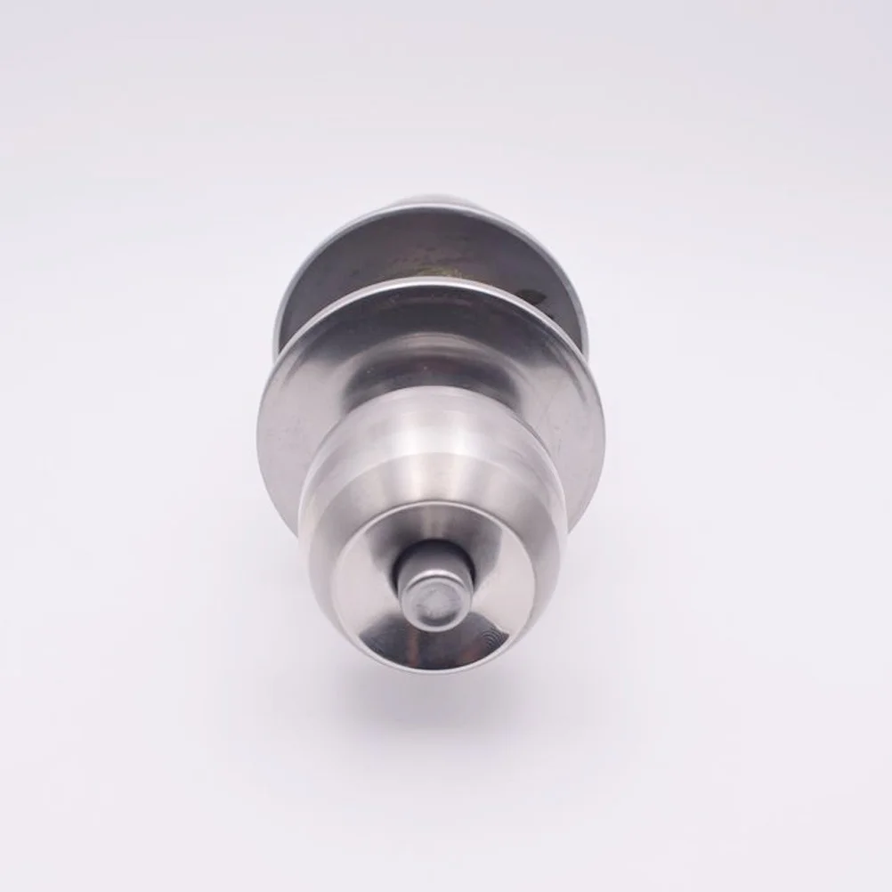

Ball Keyed Door Knob Lock Durable Stainless Steel Interior with 3 Keys for Bedroom Bathroom Office Security