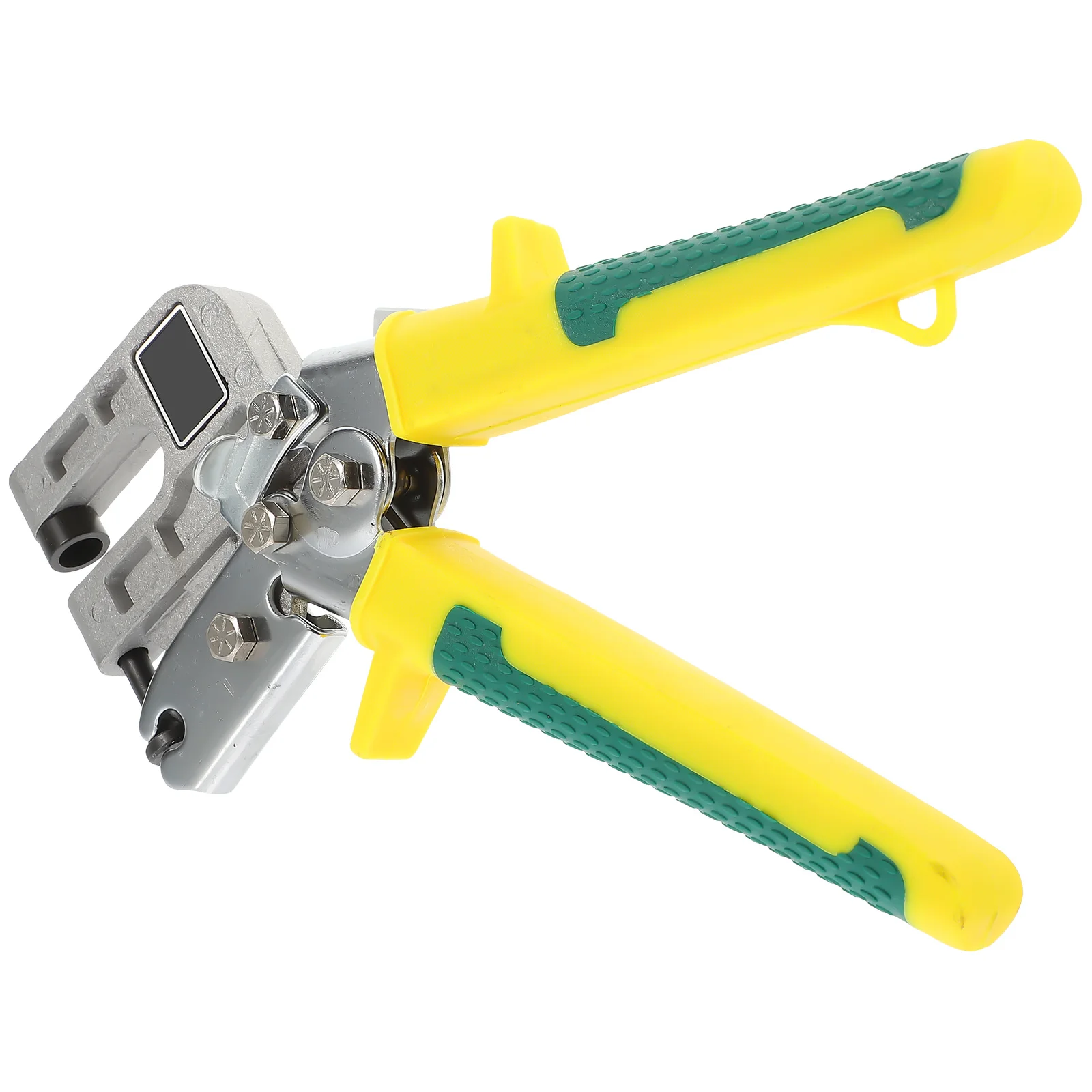 

1Pcs Single Hand Dragon Bone Stud Crimper Steel Flat Mouth Pliers Yellow Ceiling Construction Tool Keel Forceps