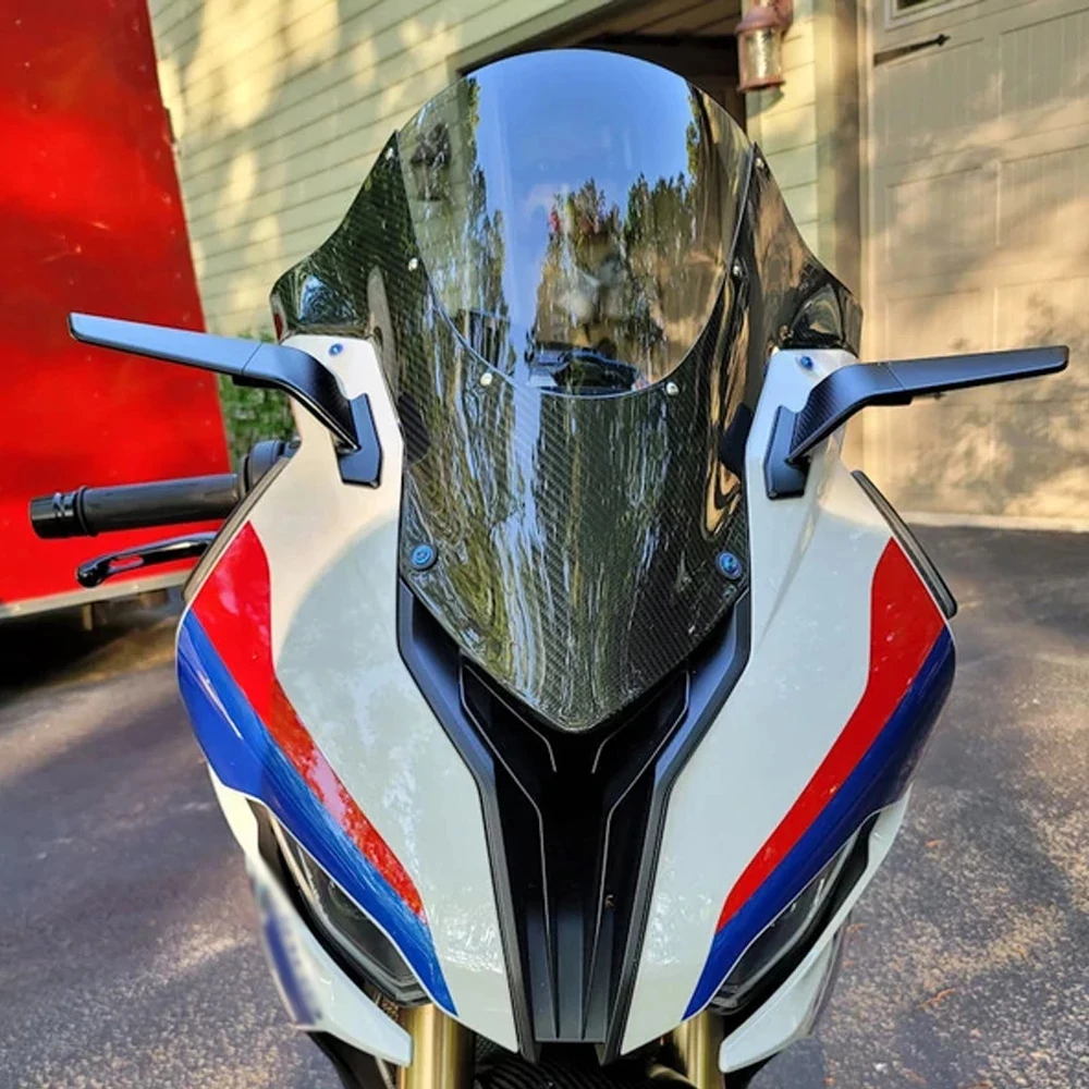 

S1000RR Rearview Mirror For BMW S1000RR 2019 2020 2021 2022 2023 Stealth Sport Winglet Mirror Kits Adjustable Stealth Mirrors