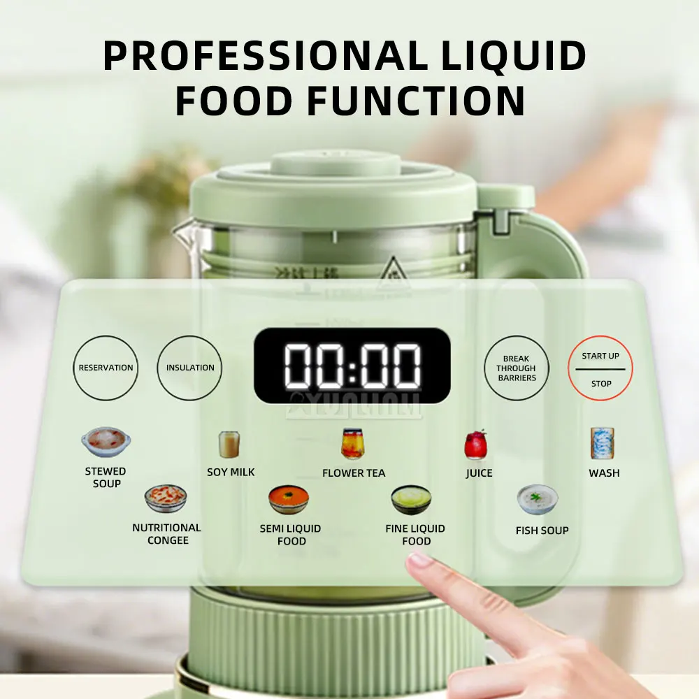 H3A High-Speed Food Grinder Blender Complementary Food Processor Mixer for Kitchen