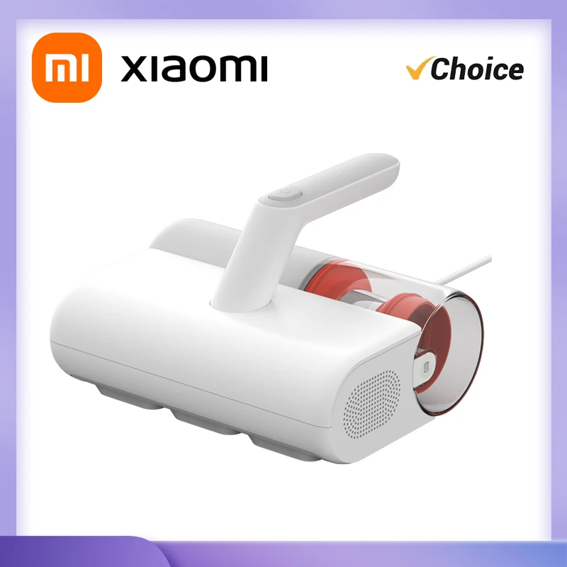 New Xiaomi Mijia Mite Remover 2 UV Irradiation 220V 12000Pa Hurricane Suction Vacuum Cleaner Hot Wind Drying Visual Dust Cup