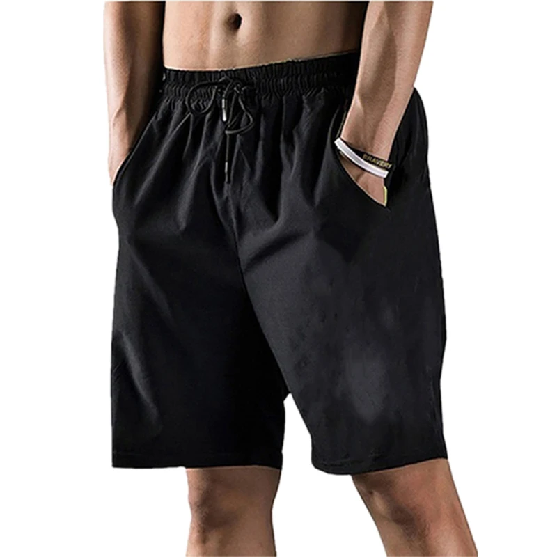 Summer Men\'s High-quality Fashion Five-point Pants Casual Fitness Shorts Printed Cotton Shorts