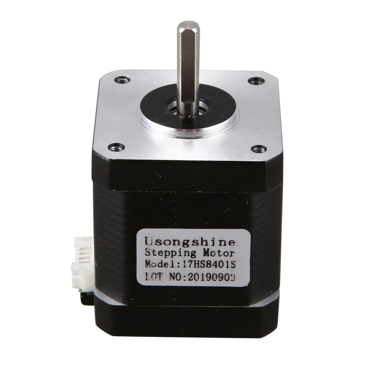 4Pcs Nema 17 Stepper Motor 48mm Nema17 Motor 42Bygh 2A 4-Lead ( 17Hs8401 ) Motor 1M Cable for 3D Printer Cnc Motor