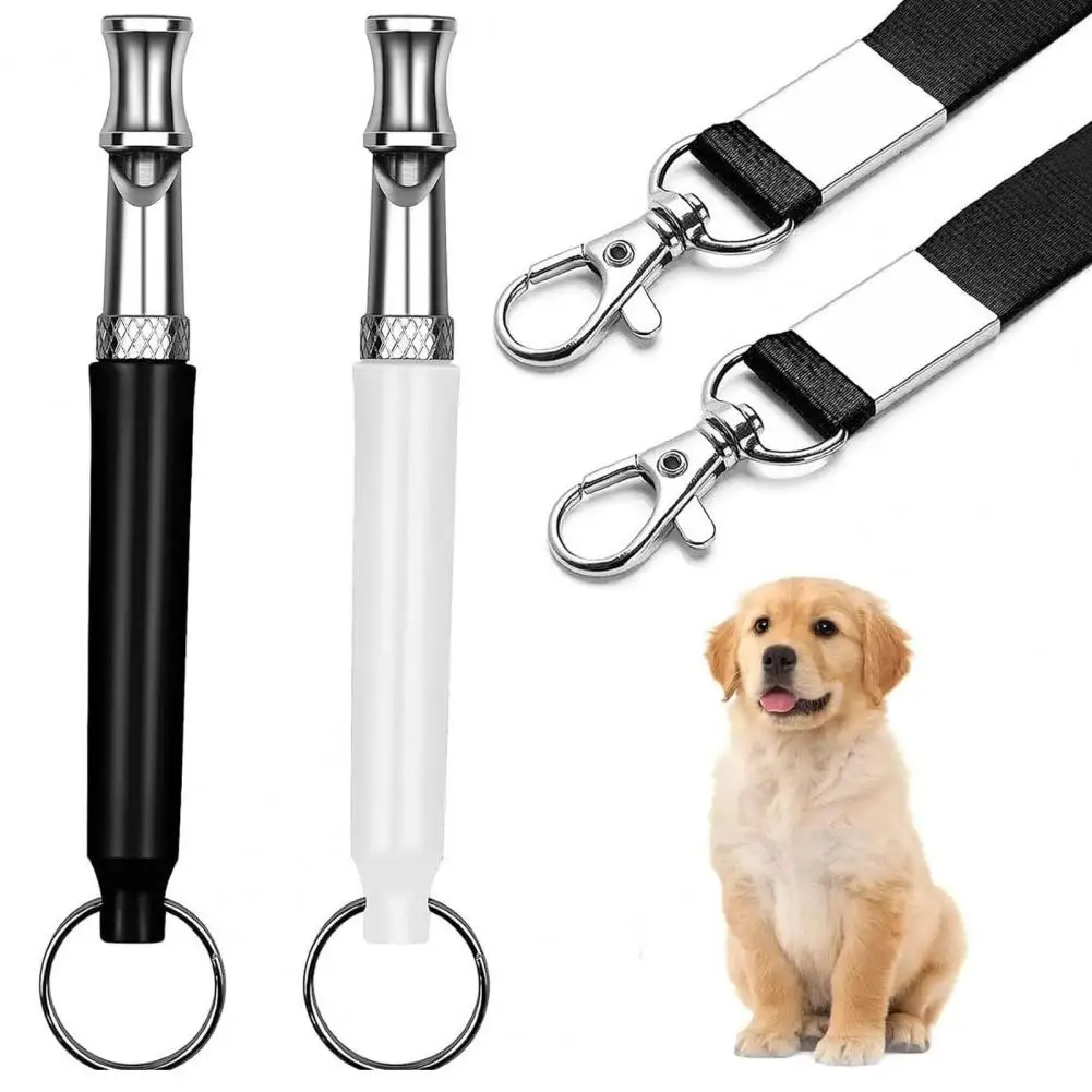 Adjustable Dog Whistle Pet Dog Training Obedience Whistle Sound Repeller Stop Barking Control for Dog Training Deterrent Whistle