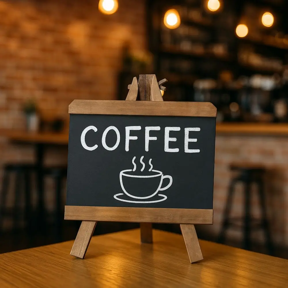 Mini Retro Bar Tafel Nordic Stil Multi-Funktion Desktop Memo Board Faltbare Schreibtafel Nachricht Bord Hochzeit Dekor