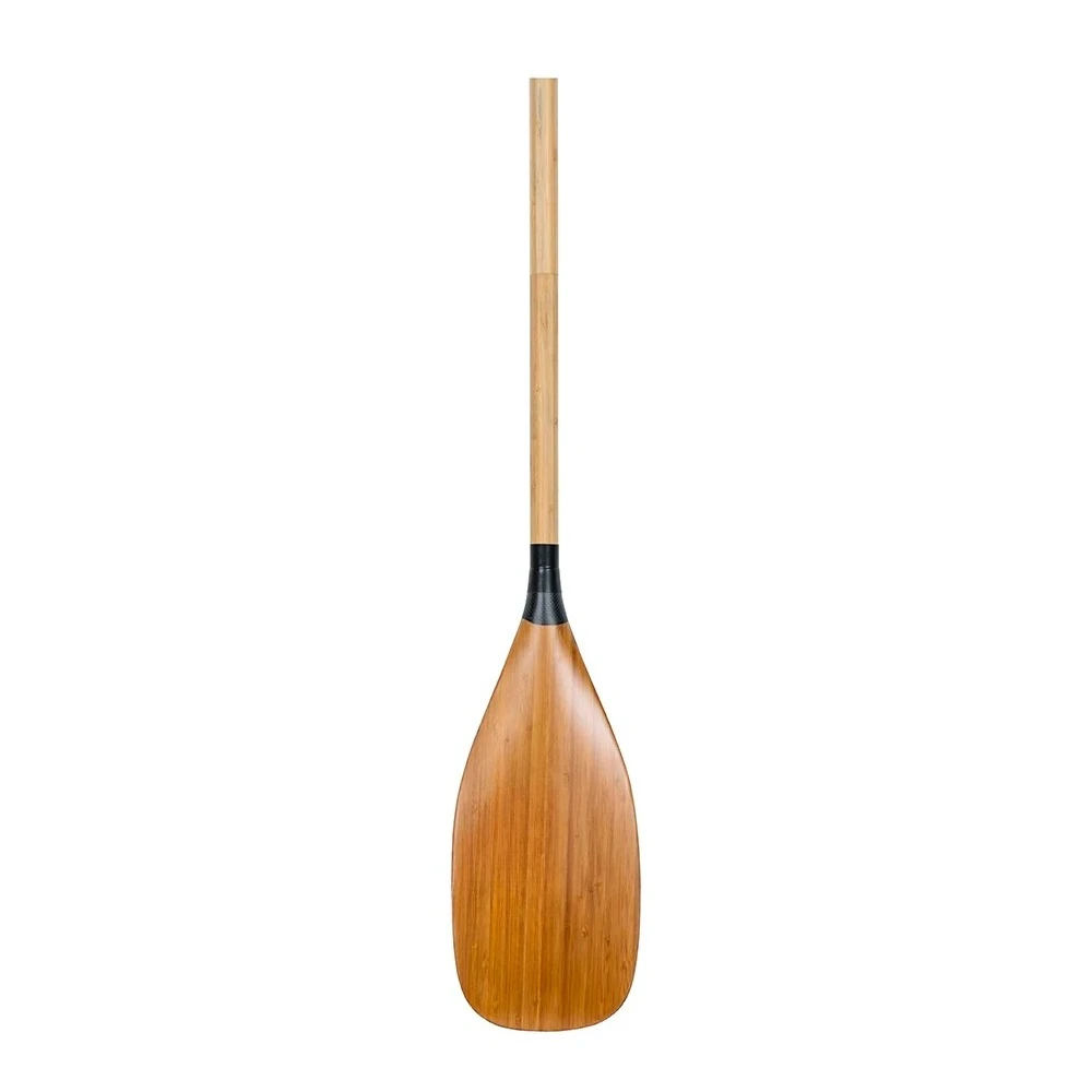 Bamboo Skin SUP Paddle Carbon Fiber Material 3 Sections 760g Lightweight Adjustable Paddle 175-210CM