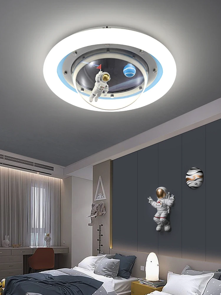 quarto infantil luz de teto planeta astronauta protecao para os olhos simples luzes do quarto meninos e meninas 01