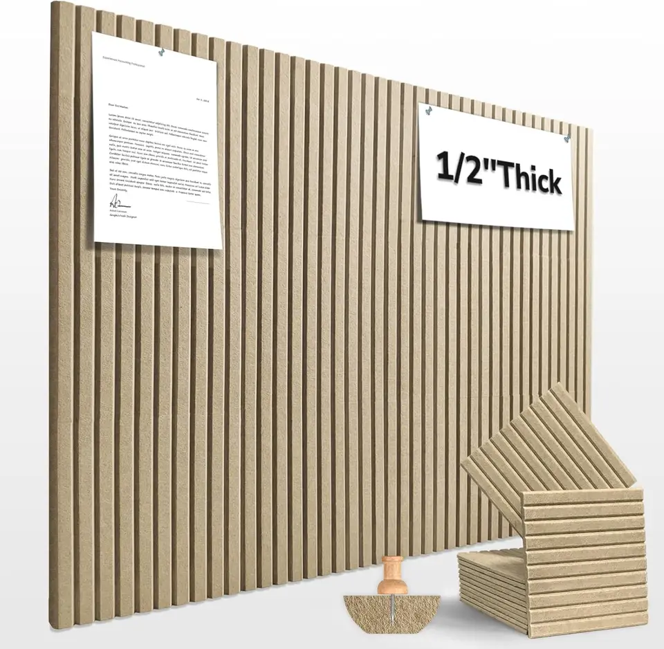 Innovative Cork Board Decorative Wall Panels