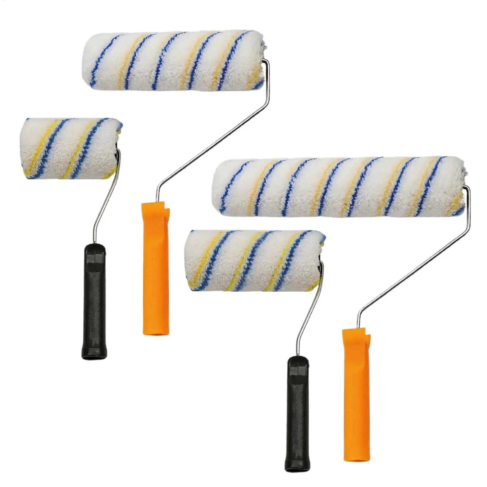 Paint Roller Brush House Renovation Tool Wall Painting Roller for Interior & Exterior, Cabinets Doors Fences Decks Crafts