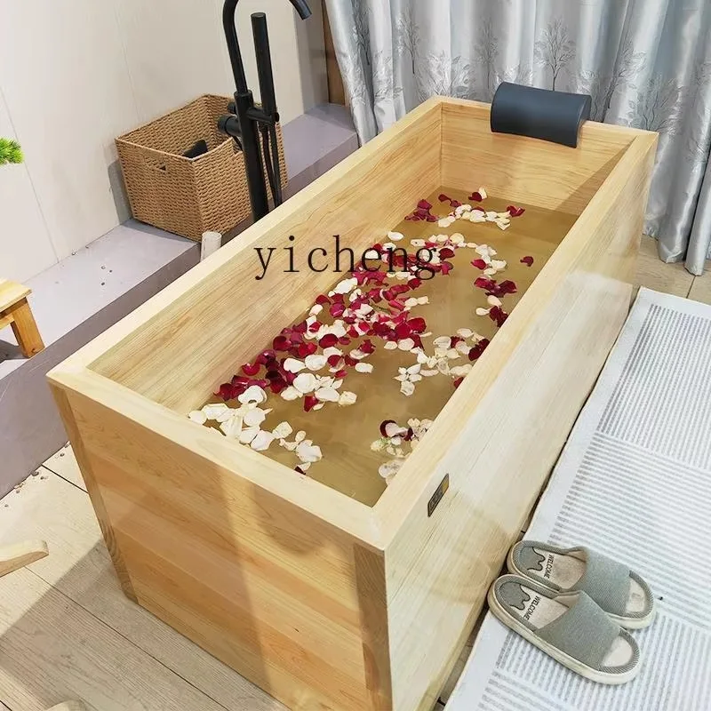 Original Juniper Bathtub Bath Wooden Bucket Bath Bucket Bath Tub Bathtub Adult HouseholdD18