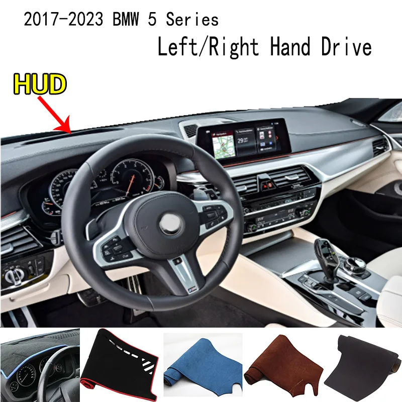 

For 2017-2023 BMW 5 Series M5 530i 525i G38 G30 Accessories Dashboard Cover Instrument Panel Dash Mat Dashmat Protective Pad