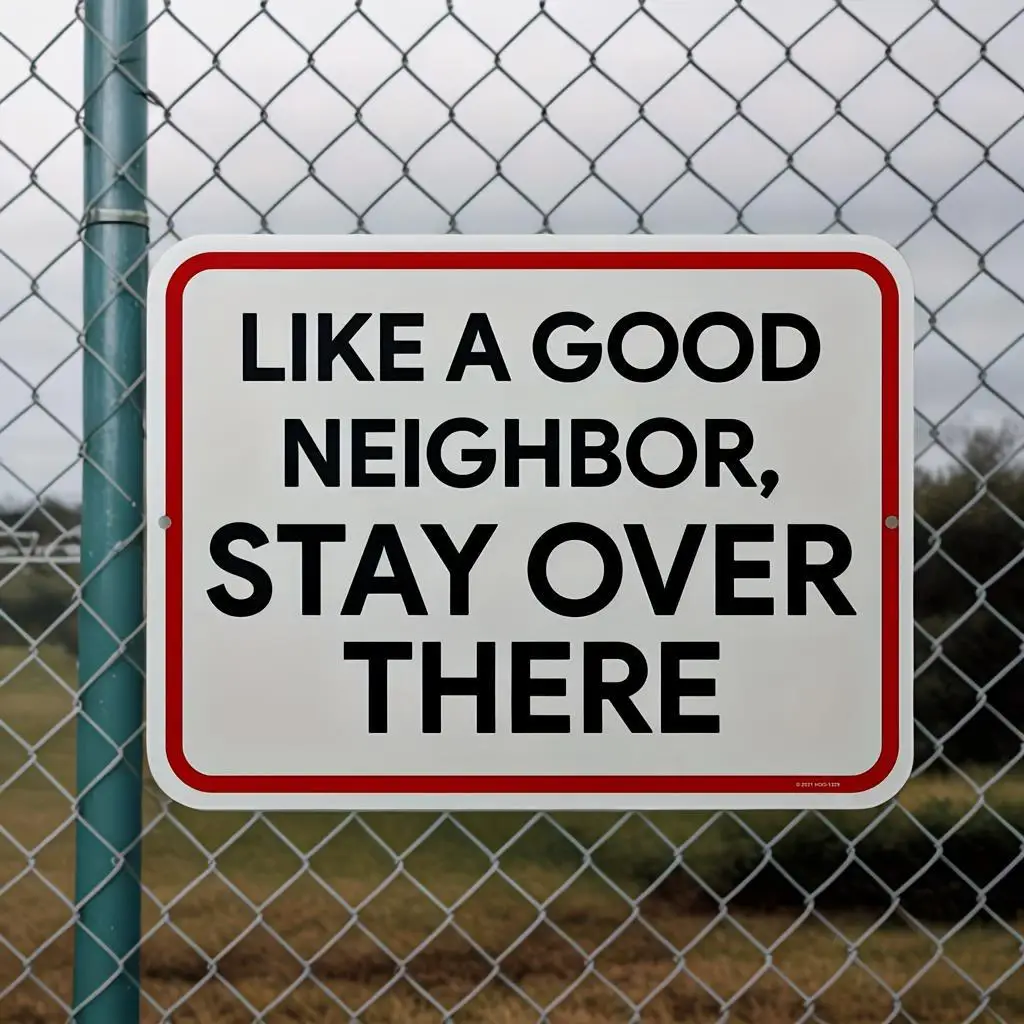 2D Flat Decorative Metal Sign, 8 x 12 Inch, Funny Warning Vintage Rustic Plaque 
