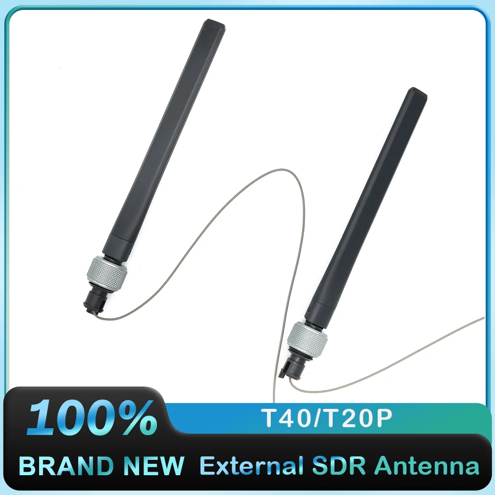 Antena SDR externa para DJI T40, T20P, Agricultura, Agras Drone, RC, Cabo de Controle Remoto, UAV, Drone Acessórios, Peças de Reparo, 2pcs