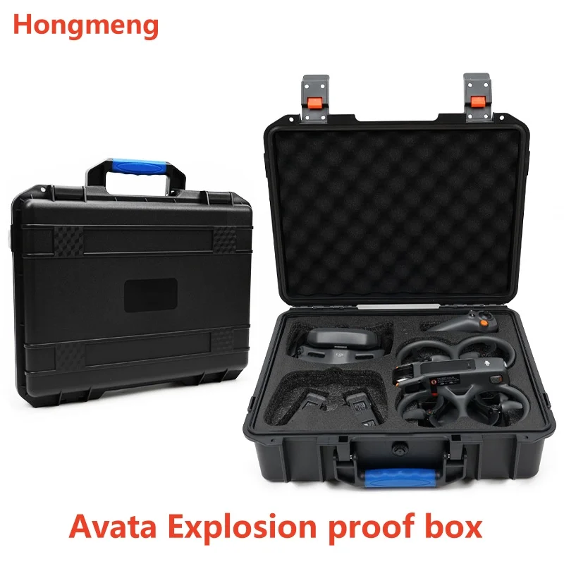 

Suitable for DJI AVATA 2 drone explosion-proof box hard shell waterproof and pressure resistant portable storage bag