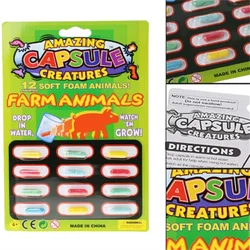 Bubble Swelling Capsules Bath Toy Absorbent Sponge That Grow Larger When Exposed To Water Small Animal Children's Cognitive Toys