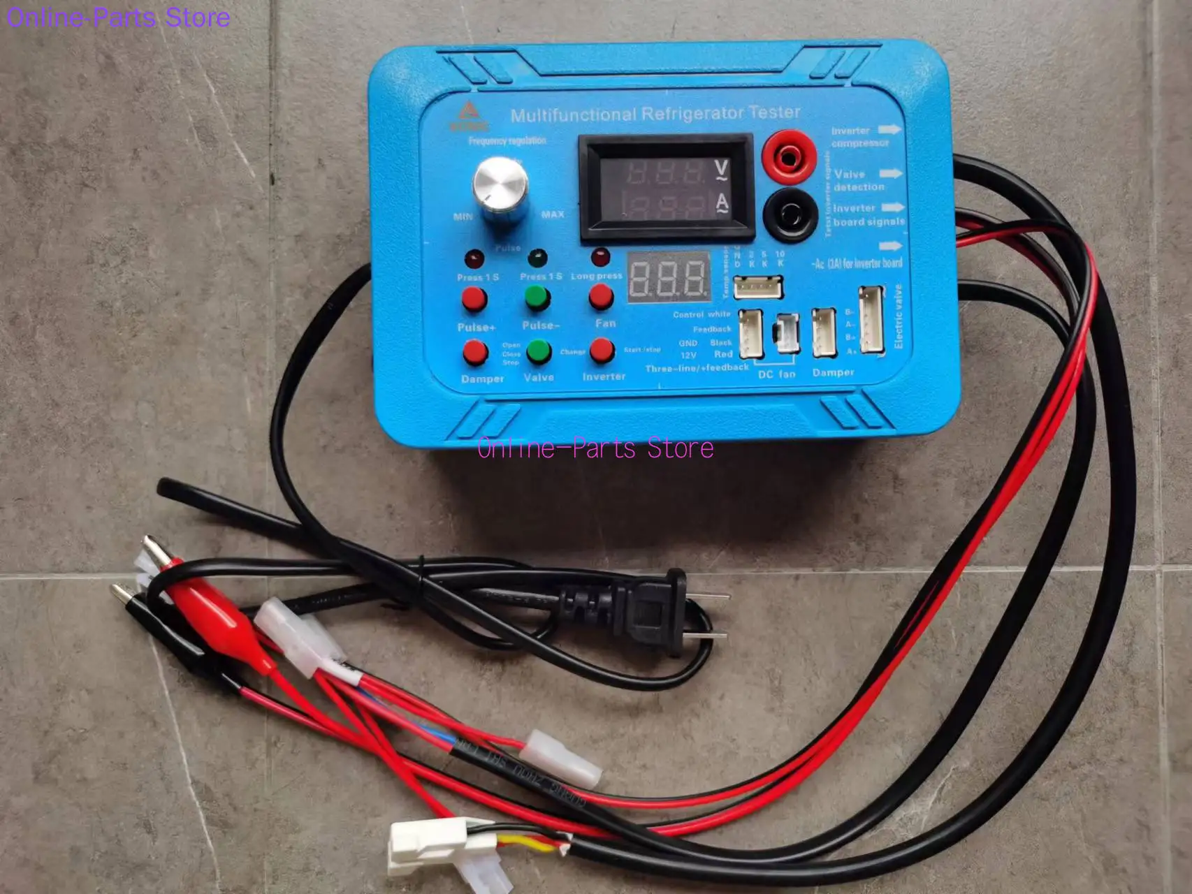 220V 110V Refrigerator Compressor Inverter Board Tester Detector Pulse Solenoid Valve Inverter Refrigerator Test Tool