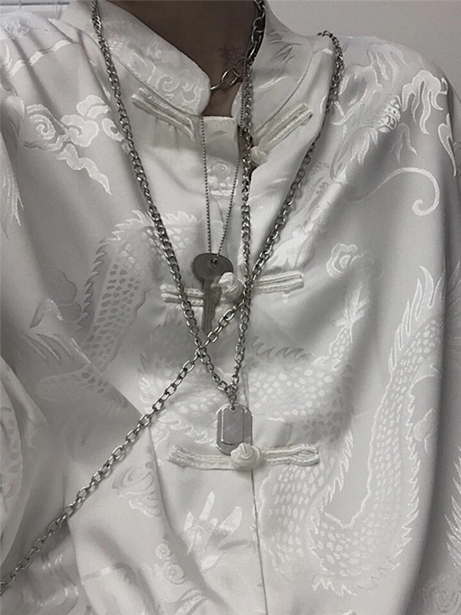 

Новая китайская мужская рубашка с коротким рукавом, воротником-стойкой и пуговицами, улучшенный дизайн в стиле Тан, Ханьфу, Дао Пао, летняя коллекция