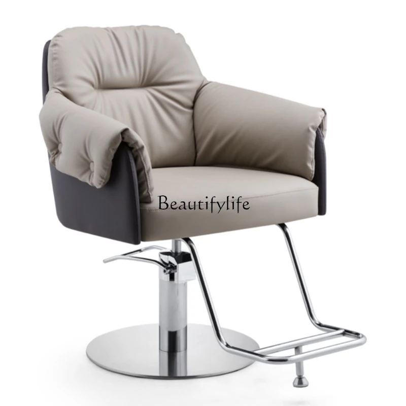 

High-end Custom Barber Shop Chair Luxury Hair Salon Special Haircut Chair