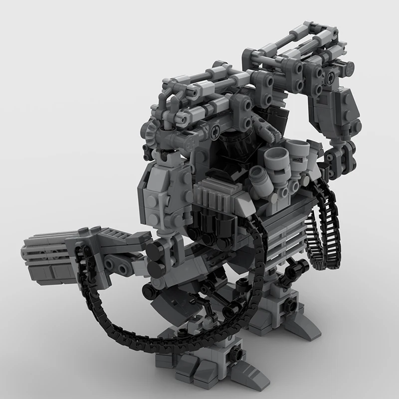 Matrixeds APU Mechanical Mecha Robots Weapo MOC Building Blocks Toys for Children Kids Christmas Gifts 712PCS Bricks MOC-137552