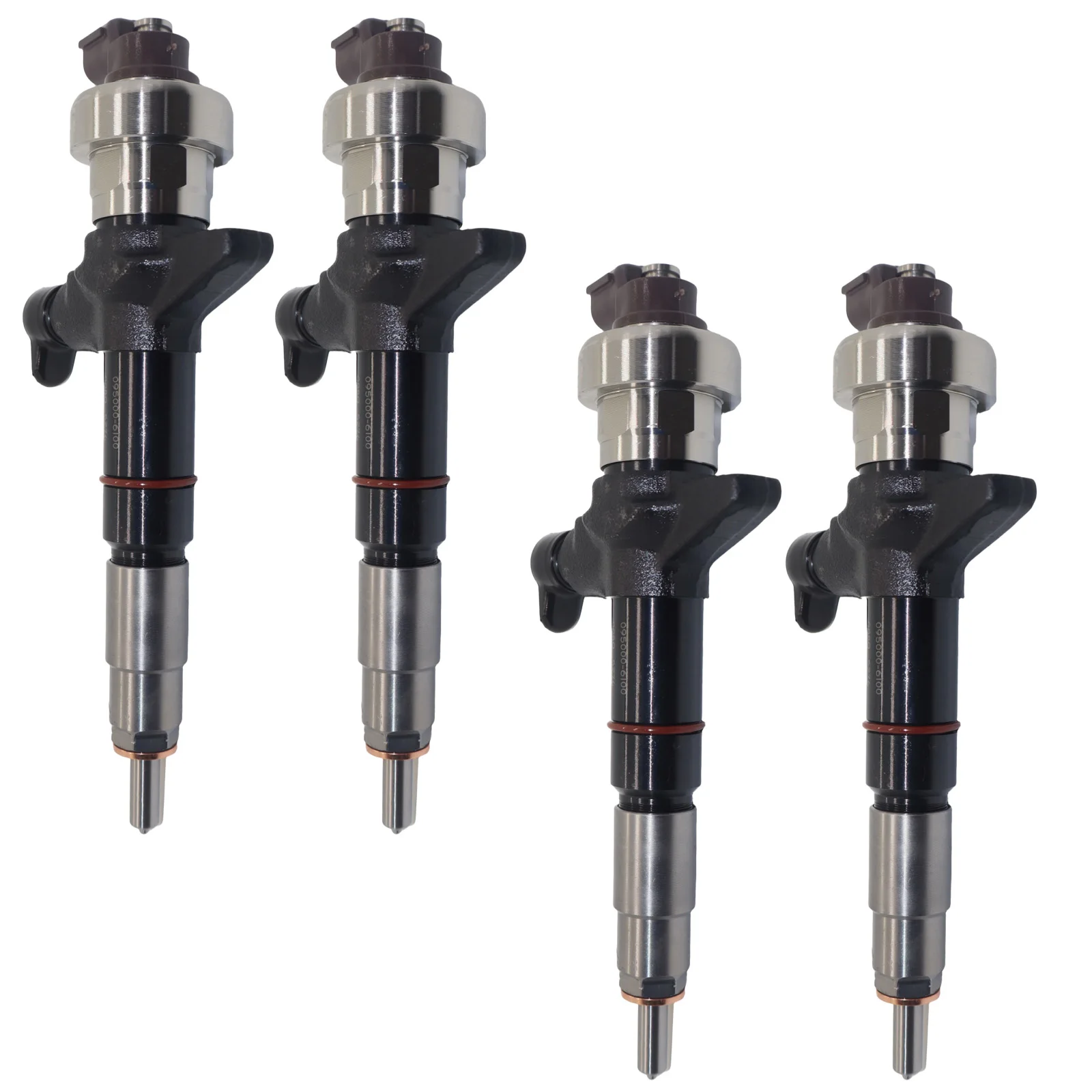 

4PCS Fuel injector 095000-6100 0950006100 Compatible for Isuzu 3.0L 4JJ1 Engine