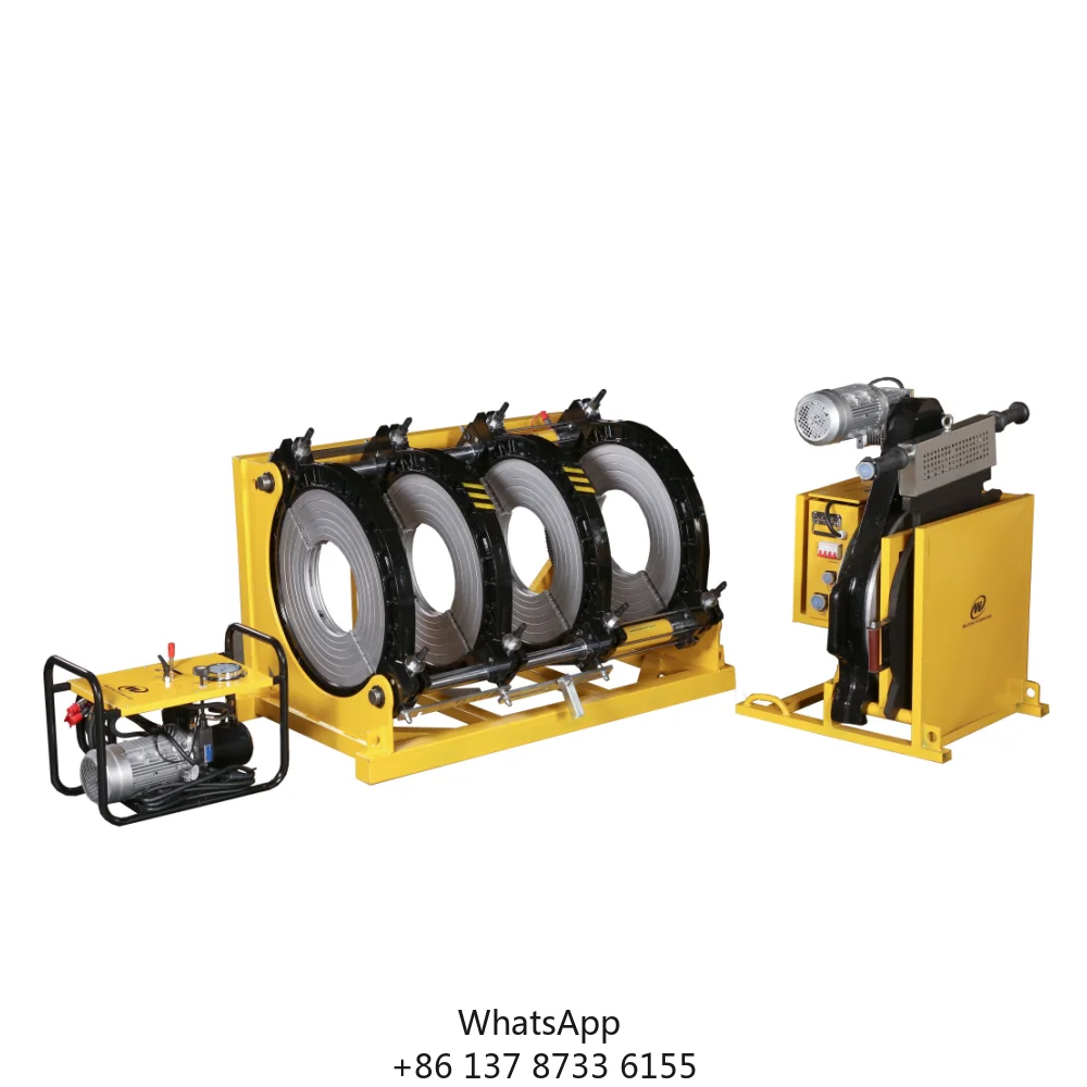 Large Diameter HDPE PE Plastic Pipes 500mm To 800mm Butt Fusion Welding Machine Temperature And Timing Control System 380v