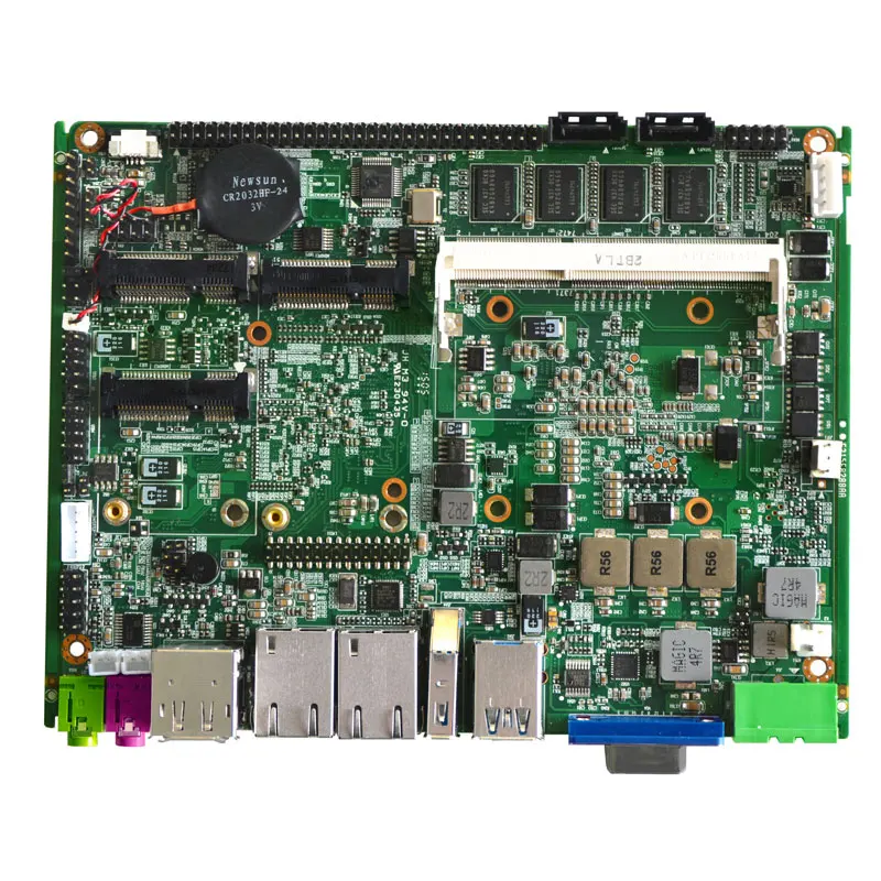 2024 Embedded Fanless Industrial Components Main Board Motherboard  for Industrial PC