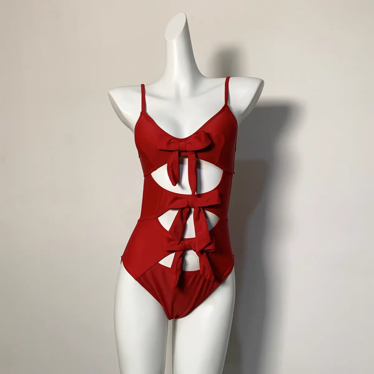 

Купальник Vaion Sle с узловым дизайном и вырезами, термокостюм для термальных источников, корректирующий фигуру, с эффектом утяжки