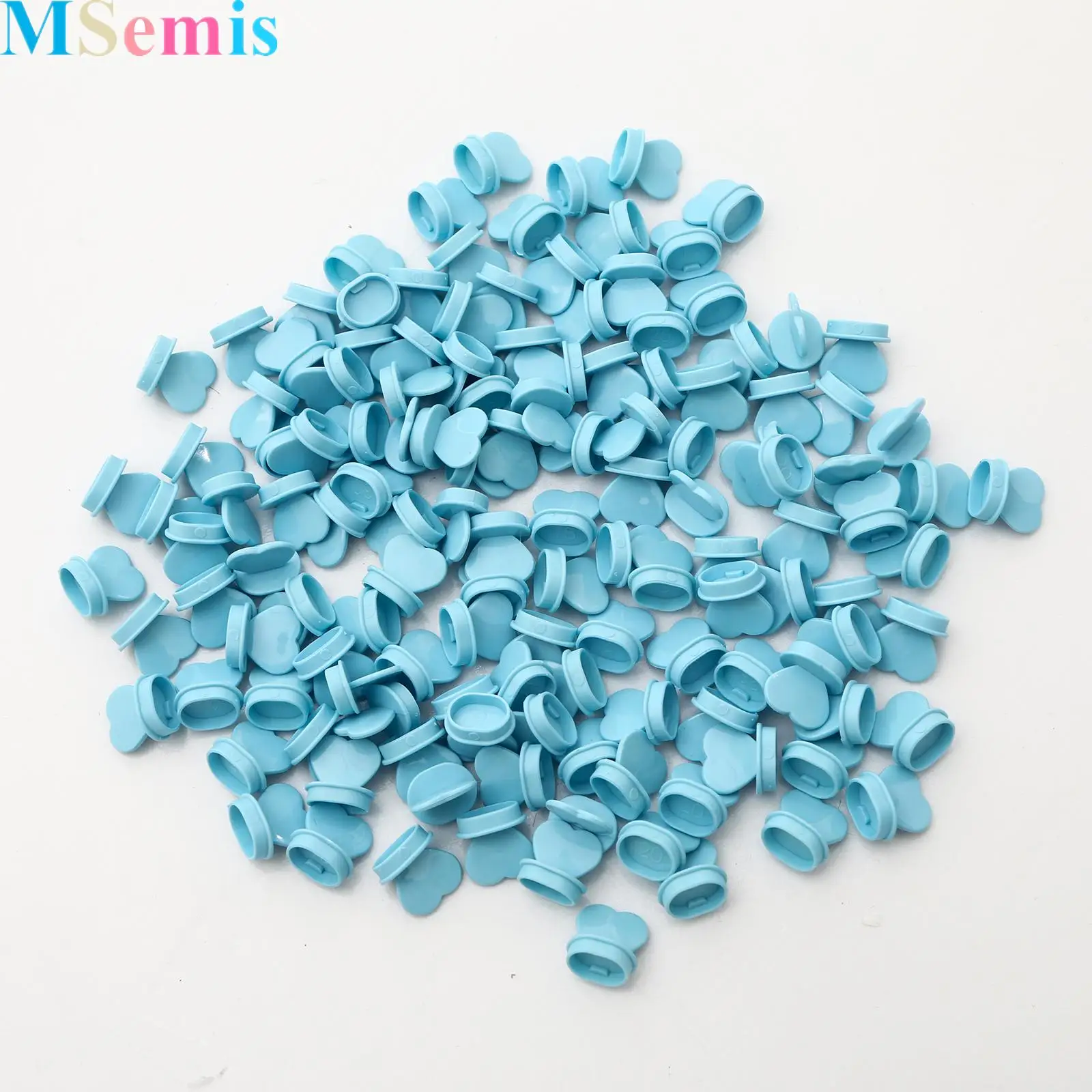 500Pcs Creative Heart Design Stopper for Coffee Drink Milk Tea Cup Cover Bottle Lid Stoppers Net Red Leakproof Love Plastic Plug