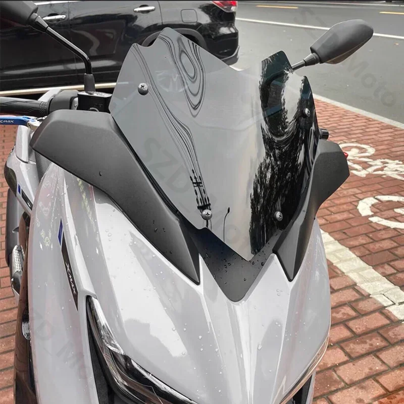 

For YAMAHA XMAX 125 250 400 18-21 XMAX-300 17-21 XMAX125 XMAX250 XMAX300 XMAX400 Windshield Viser Visor Windscreen Deflectors