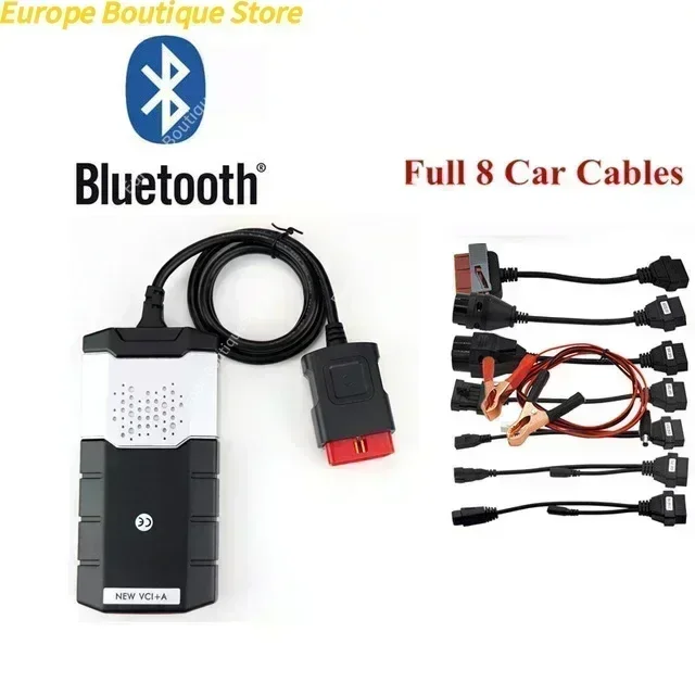NEW Obd Obd2 Scanner For Delphis new 2024 USB Bluetooth 2021.11 Keygen Auto Car and Truck Diagnostic Tool Tools