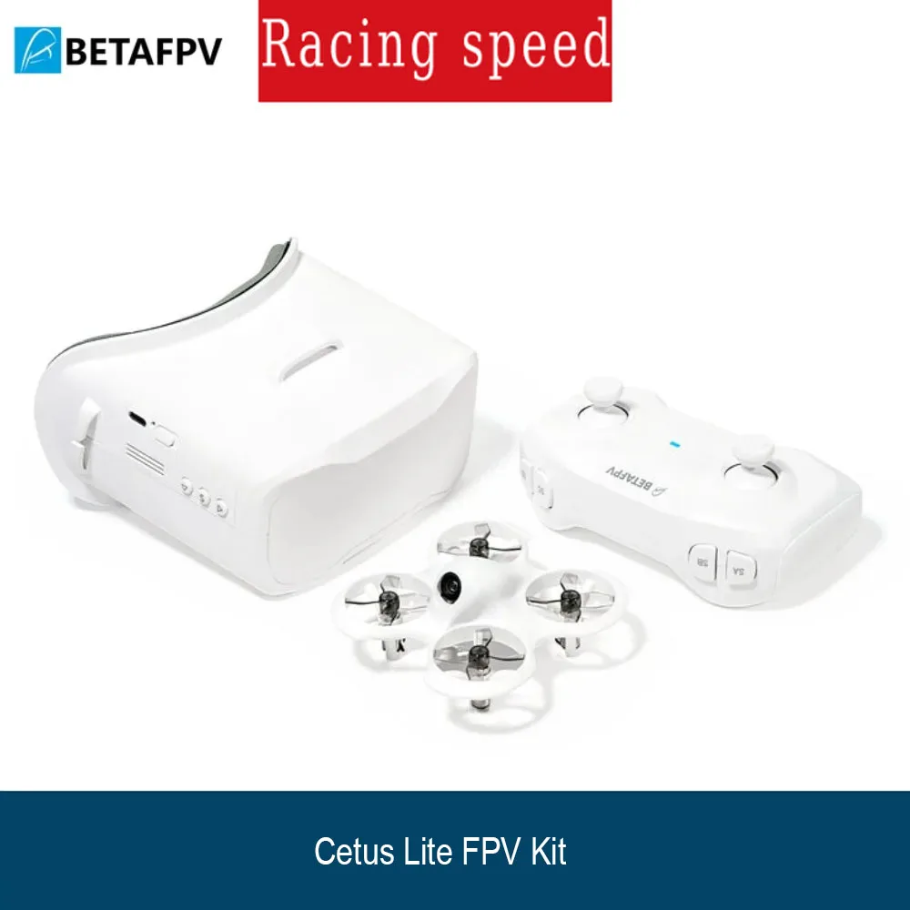 

BETAFPV Cetus Lite Kit / FPV Kit RC Quadcpoter 716-19000KV Brushed Motor 25mW VTX with BT2.0 300mAh 1S 75C Battery