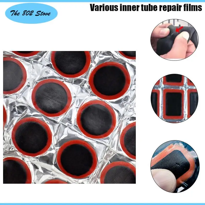 

Upgrade rubber free bicycle tire inner tube repair cycle patch kit bicycle inner tube puncture repair tool