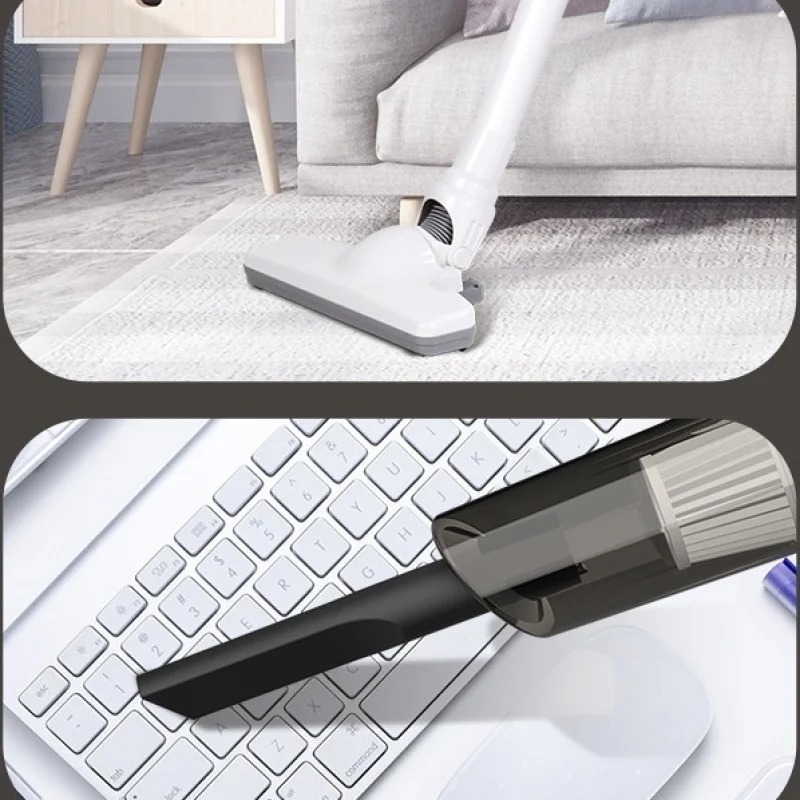 Household cleaning suction and mopping integrated wireless handheld highpower floor vacuum cleaner