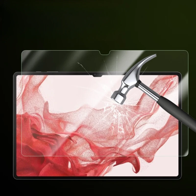 For Samsung Galaxy Tab S9 Plus Ultra S9+  S9 FE S9fe 12.4 14.6 11 Clear Tablet Tempered Glass Screen Protector Full Cover Film
