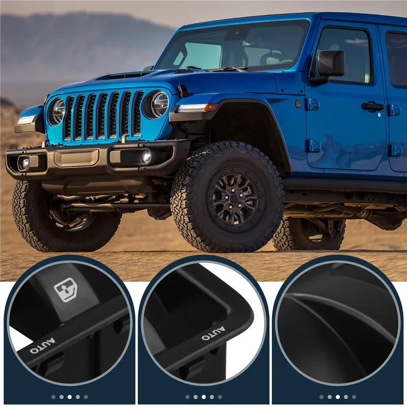 L10A รถแดชบอร์ดหน้าต่างล็อค Lift แผงสวิทช์ 1RP74DX9AC สําหรับ JEEP Wrangler 2 ประตู 2011-2017