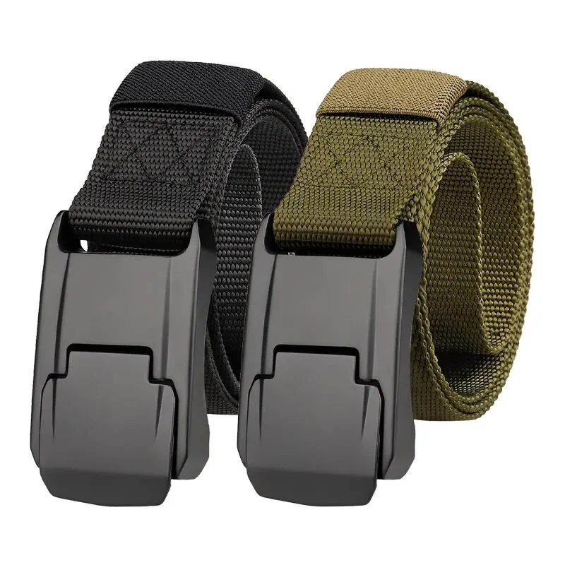 Classic Fashion Tactical Quick Release Snap Leisure OutdoorTraining Belt For Men , Ideal Choice For Gifts