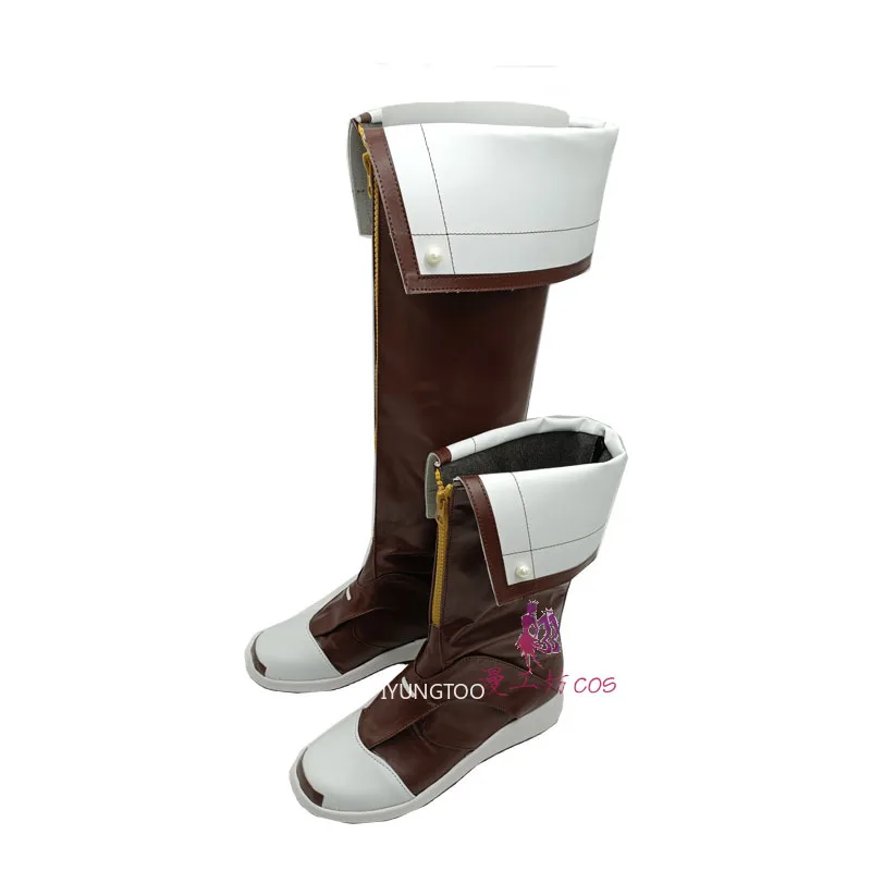 

Bronya Cosplay Shoes Honkai Star Rail Custom Made Boots Shoes Unisex Halloween Party Cosplay Prop Role Play Costume Accessory