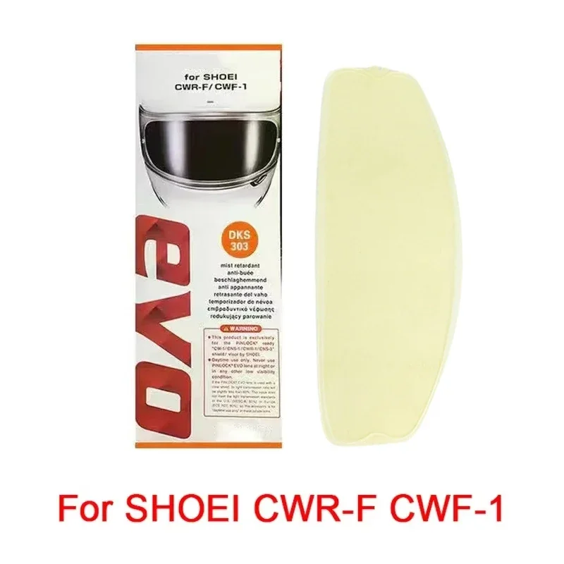 Motorcycle Helmet Visor Anti Fog Film Helmet Visor Helmets Lens Film for SHOEI X14 CW-1 CWR-1 CNS-1 CNS-3 CWRF CWF1 Z8