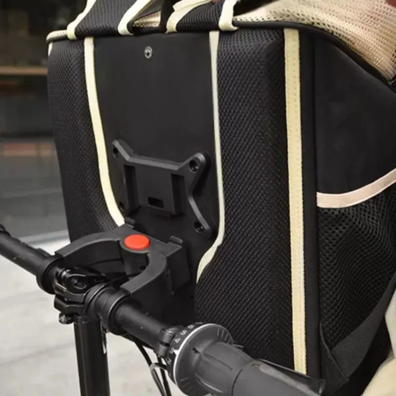 Bicycle Handlebars Pet Bags Panniers Cat Dog Outdoor Travel Pack Portable Front Handlebar Backpack Breathable Soft Accessories