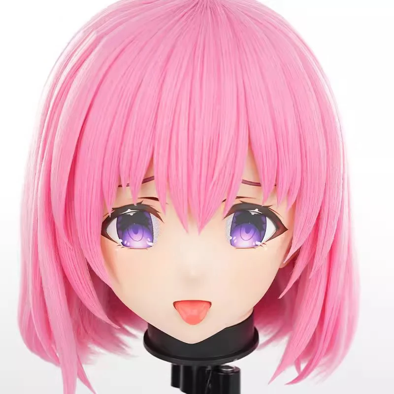 

(MEO226) Маска кигуруми ручной работы с полной головой, запираемая, для мужчин и женщин, японский мультфильм, аниме, игровой персонаж, маска кигуруми