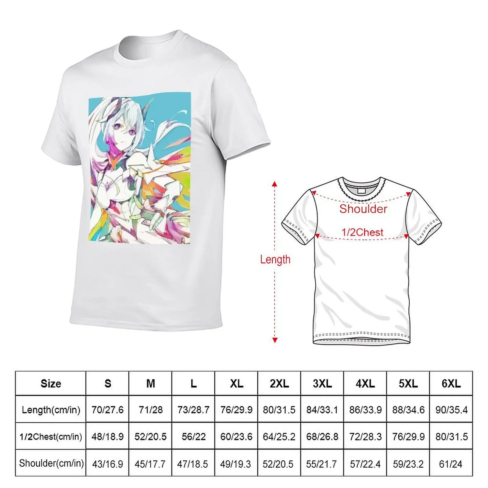 Colorful Herrscher of Flamescion T-Shirt cotton t shirt man man t shirt graphic T-Shirt