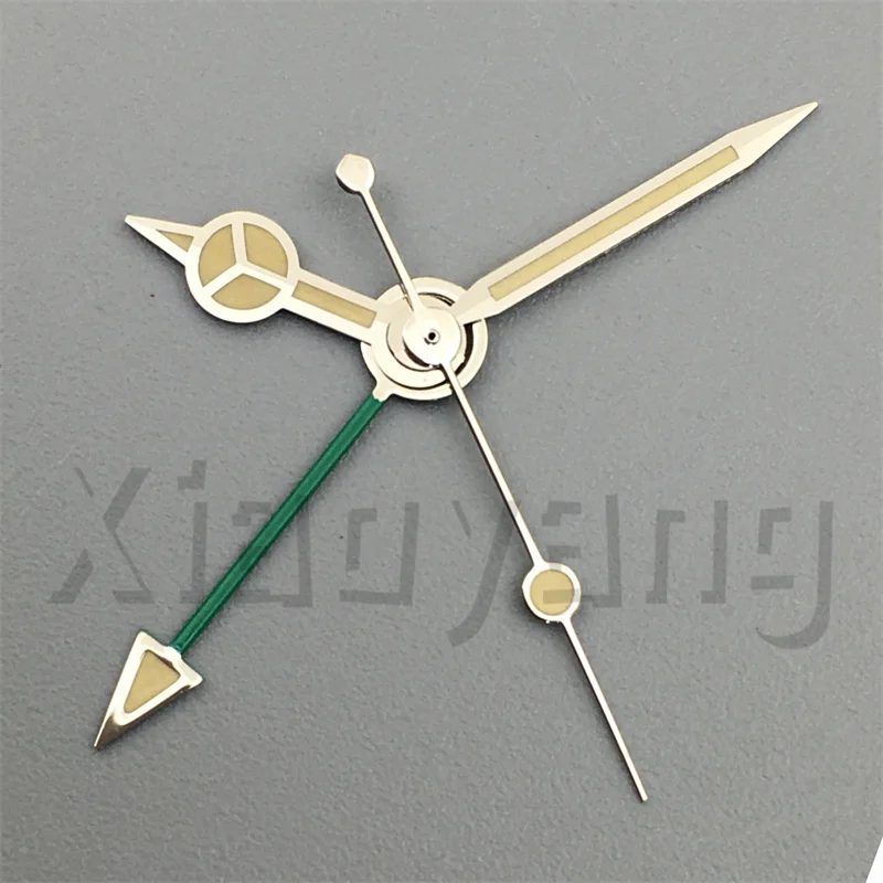 NH34A Retro Watch Hands Vintage Watch Needles With C3 Luminous Fit for NH34 Movement  GMT Men's Watch Modified Replacement Parts image 3