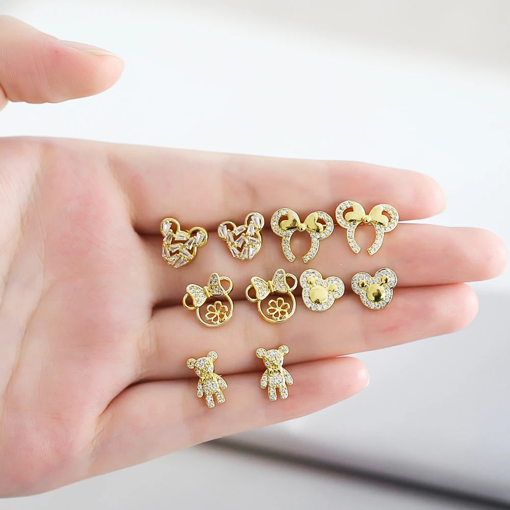 Mini Cz Crystal Bea…