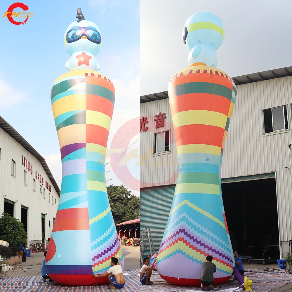 Fast Shipping Led โฆษณา Inflatable คอลัมน์ 3D Inflatable เสาสําหรับงานแต่งงานตกแต่งเวที