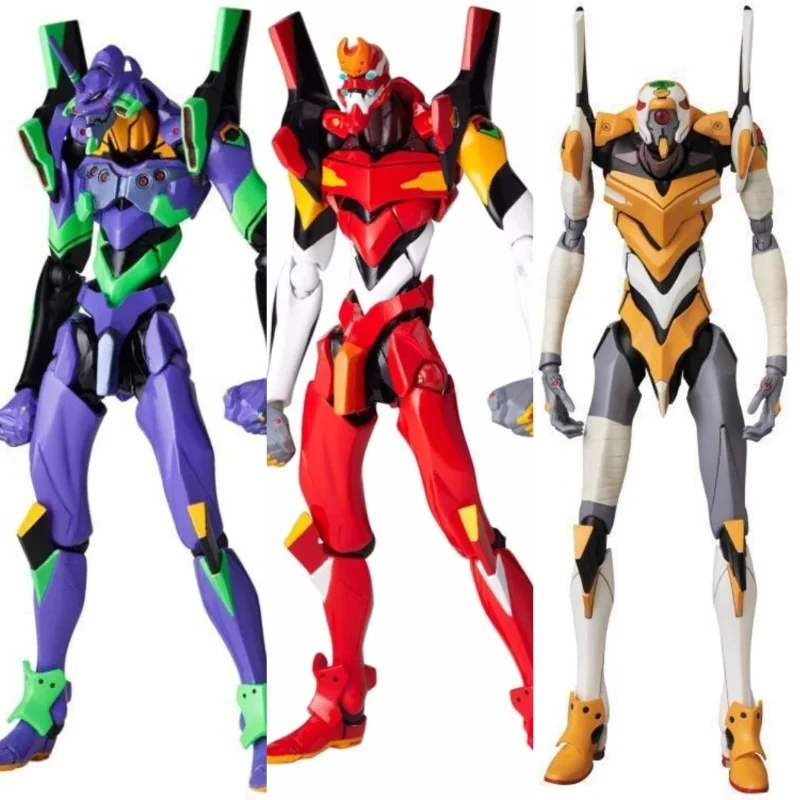 Figuras de Acción Articuladas Neon Genesis Evangelion EVA Unidad-01 y Unidad-00, Kits de Modelado y Juguetes - Regalo Perfecto